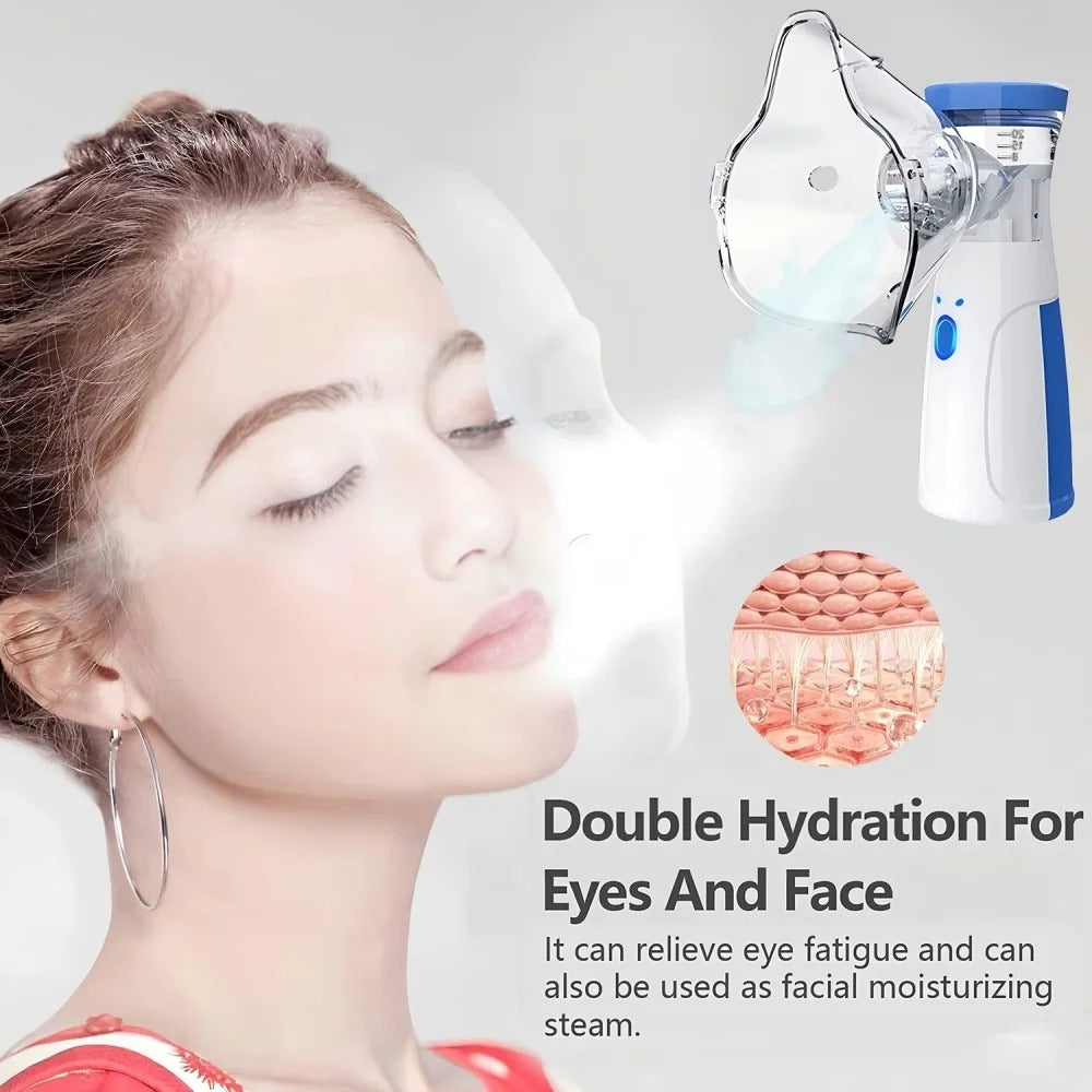 Spray Hydratant Nano Visage – Brume Ultrasonique Portable