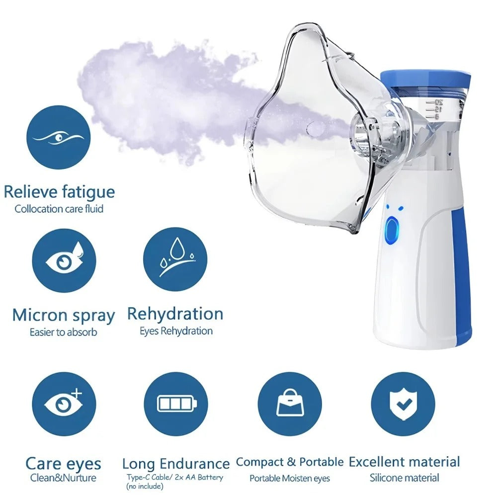 Spray Hydratant Nano Visage – Brume Ultrasonique Portable