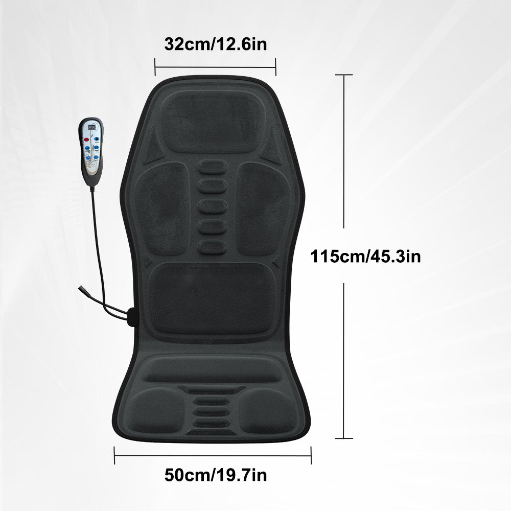 Coussin Massant Électrique Cou & Dos – 9 Modes, Chaleur & Minuterie