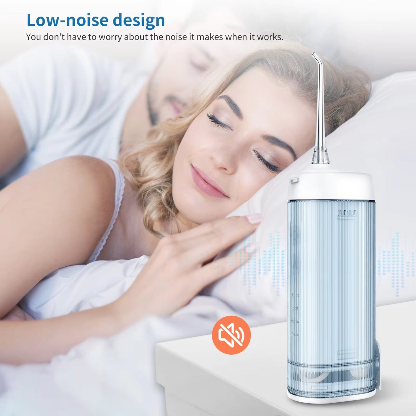 Hydropulseur Portable | Désinfecte et Nettoie les Dents