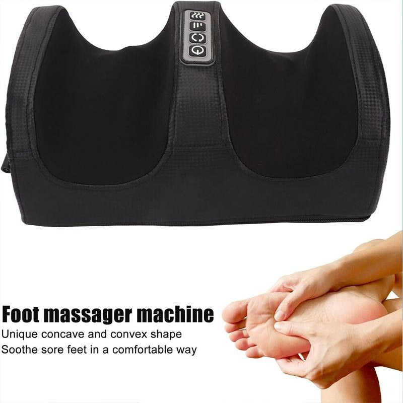 Appareil Massage Pieds Chauffant – Pétrissage 360° & Circulation Sanguine